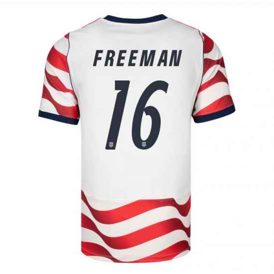 USA 2026 FIFA World Cup Soccer White Jersey Set ( Have Shorts ) Alex Freeman #16